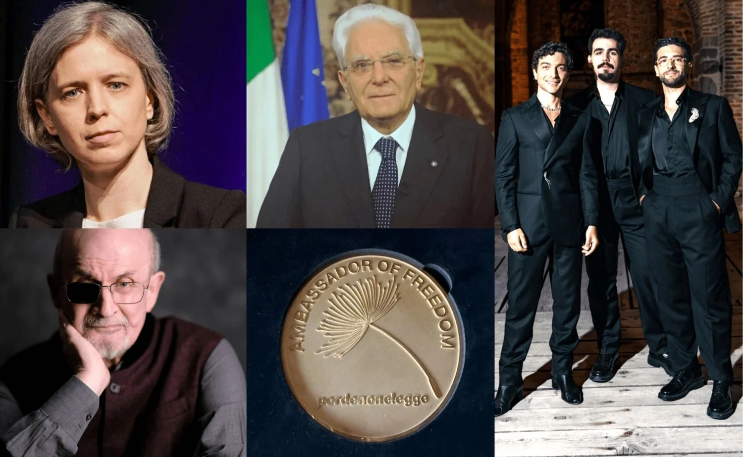 Il Volo lidera o 'Concerto per l'Italia' que encerra a 27ª edição do Pordenonelegge com a presença de Mattarella