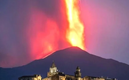 Terremoto de magnitude 3,9 é registrado no Etna; Aeroporto de Catânia reabre