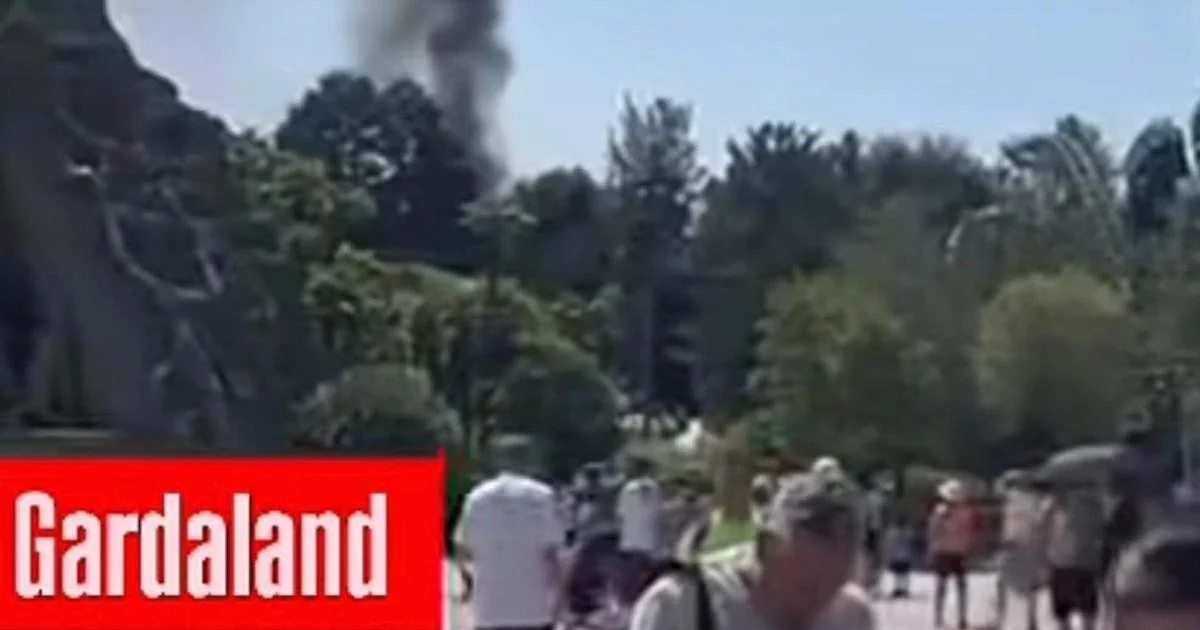 Incêndio em gerador próximo às atrações de Gardaland é controlado; parque segue aberto