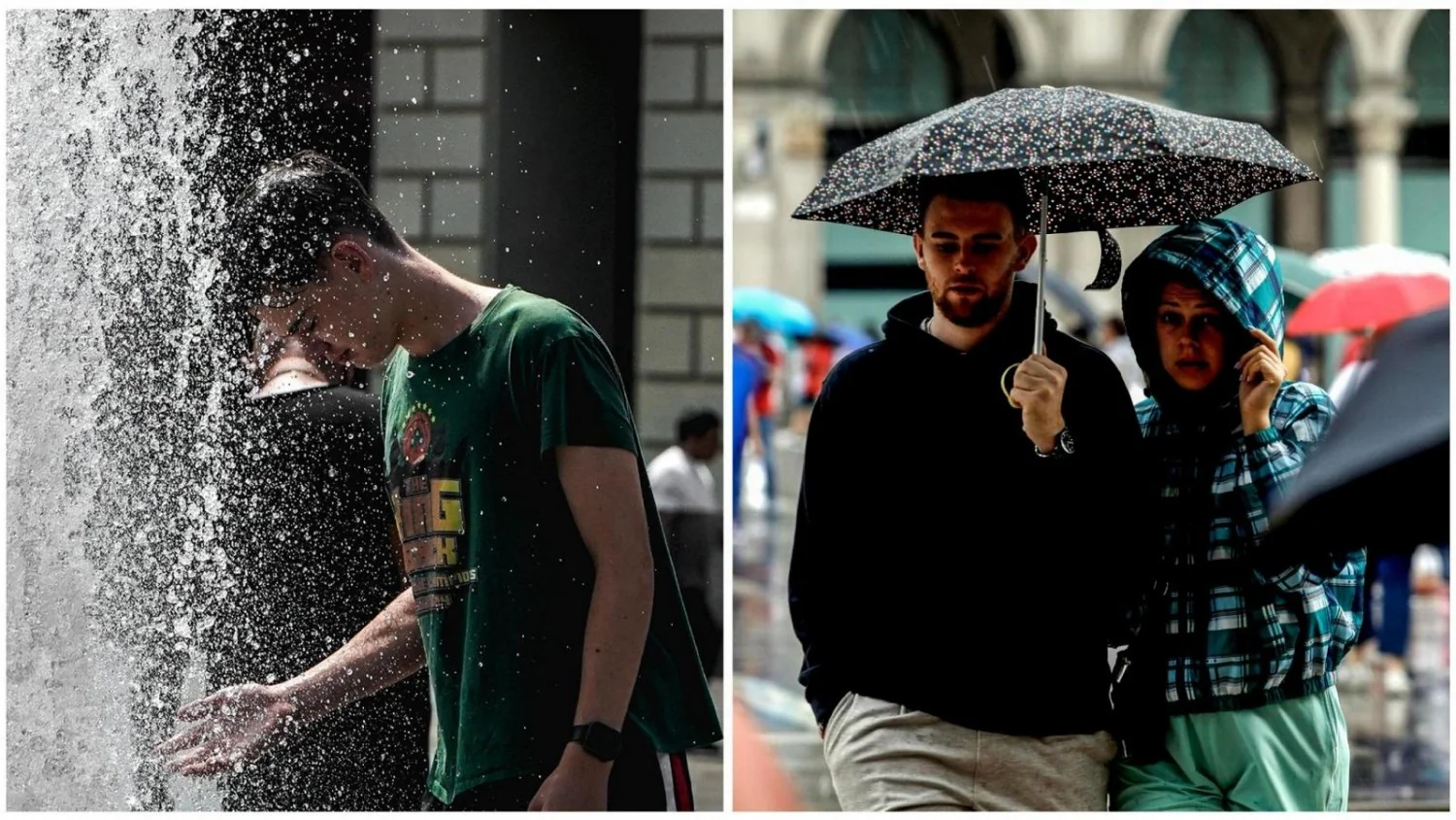 Itália dividida: fresco no Norte, bollini rossi no Sul e risco de onda de calor em Palermo