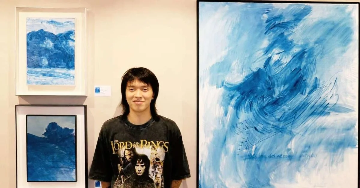 Juan Lin em Florença: duas exposições em azul entre memória e contemplação