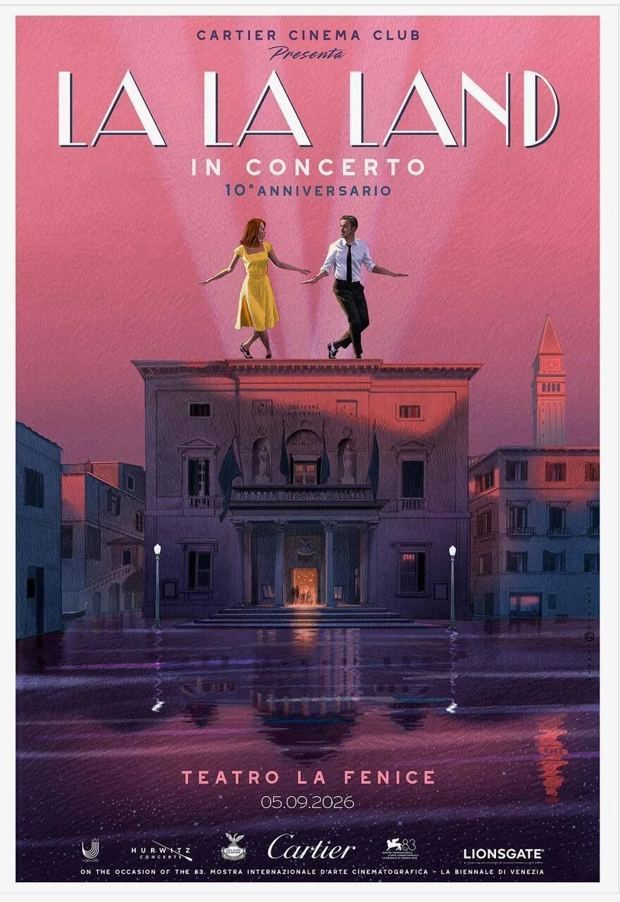 La La Land volta a Veneza: concerto-evento na Fenice celebra 10 anos do musical