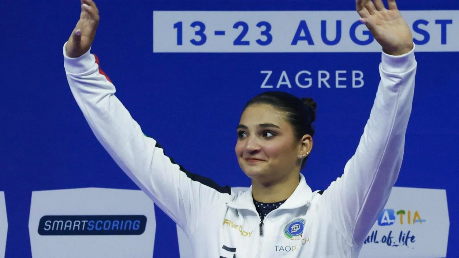 Manila Esposito responde aos haters: 'Meu físico faz parte da vitória' após três medalhas em Zagreb
