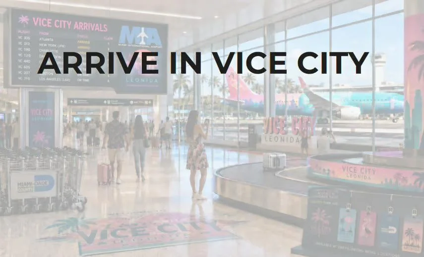 Miami propõe transformar infraestrutura real em cenário de Vice City para o lançamento de GTA 6