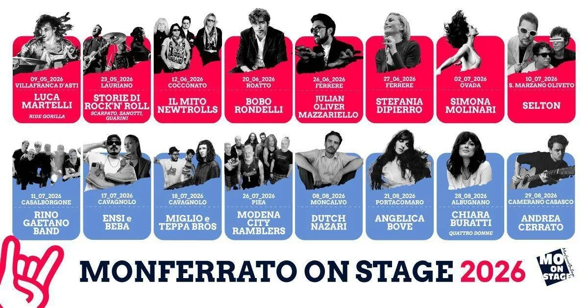 Monferrato On Stage: Angelica Bove leva seu Tana Tour a Portacomaro