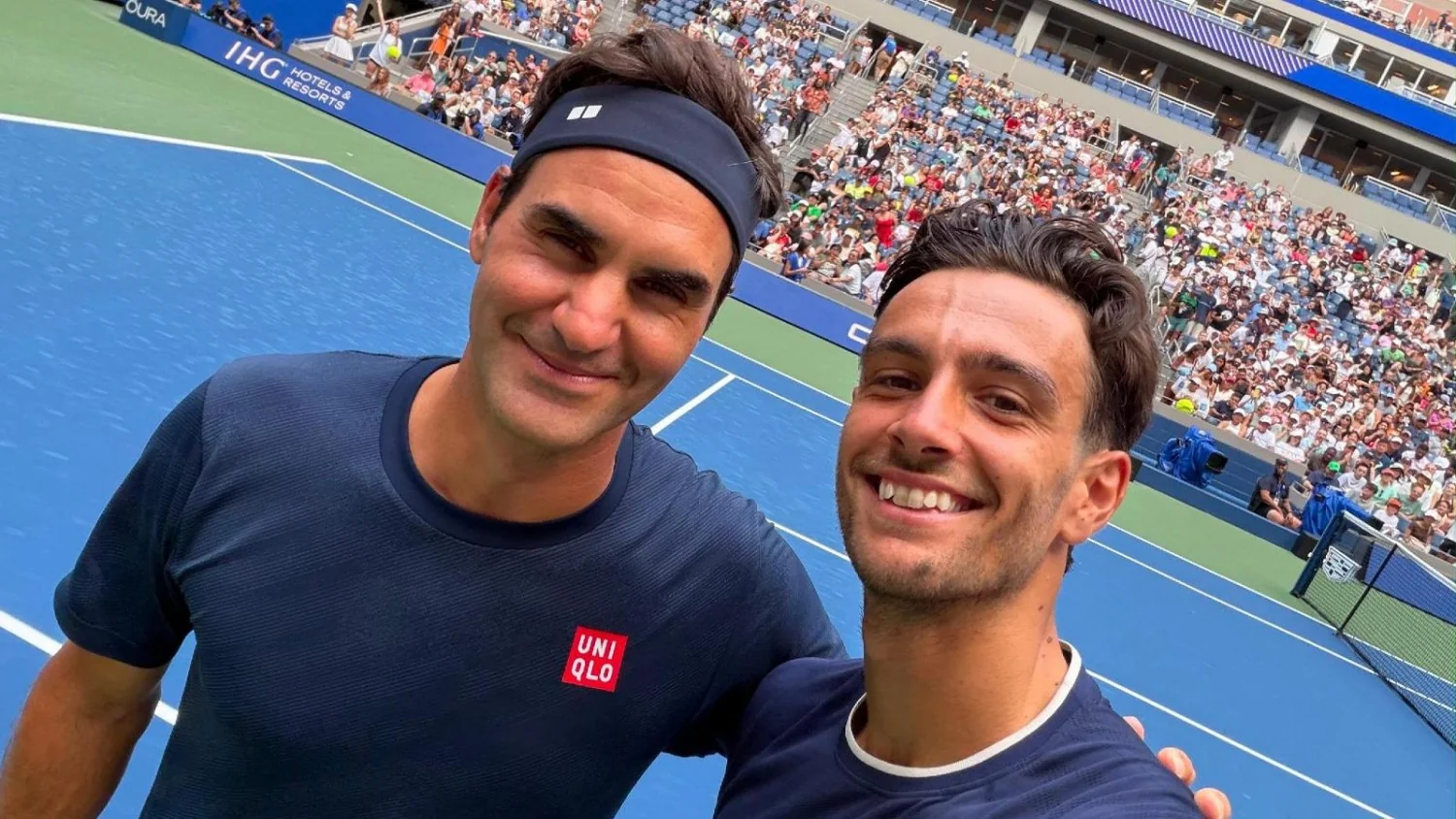 Musetti treina com Federer em Nova York: encontro entre especialistas do backhand antes do US Open