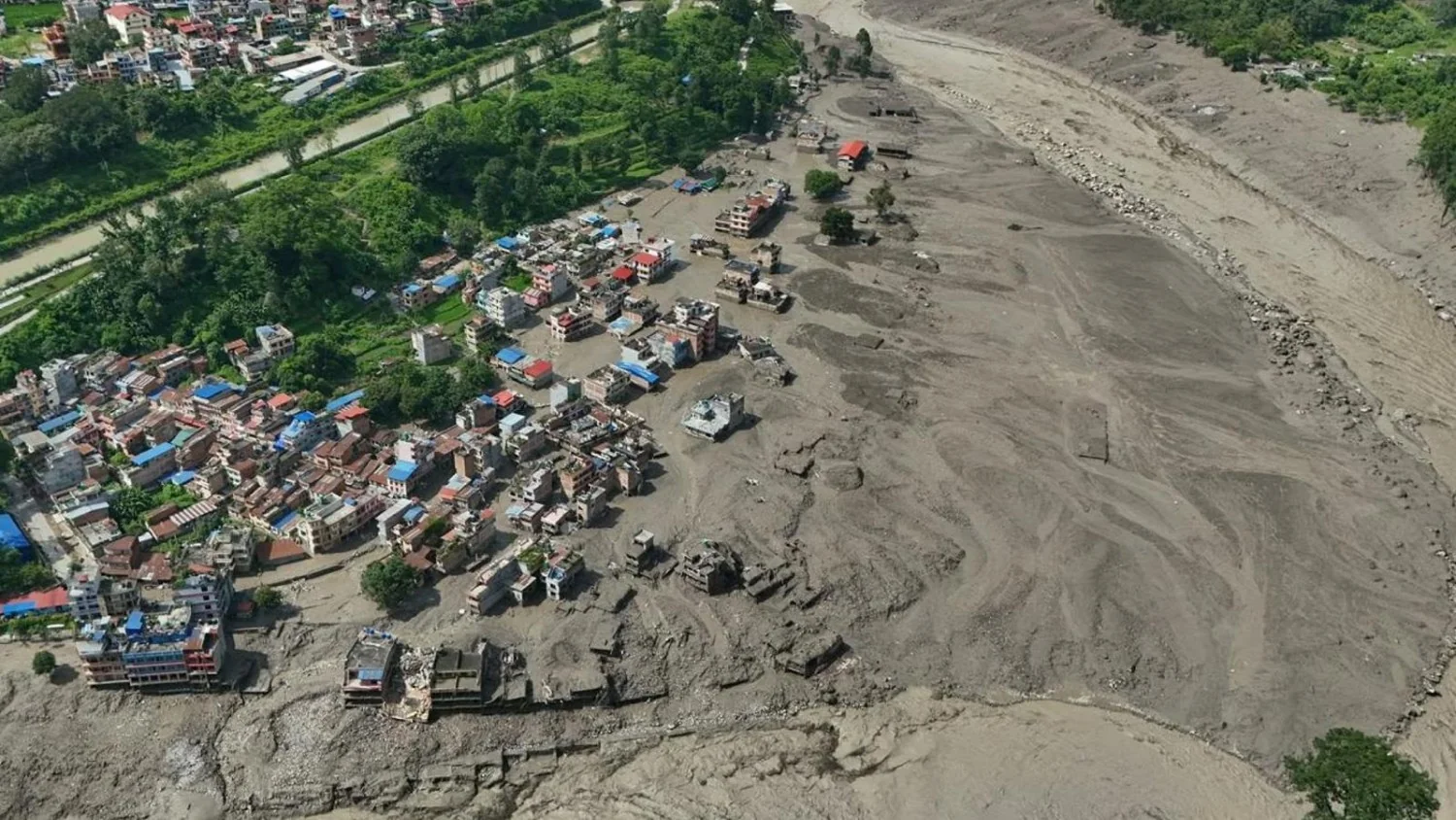 Avalanche de gelo pode ter desencadeado enchente devastadora em Rasuwa, Nepal