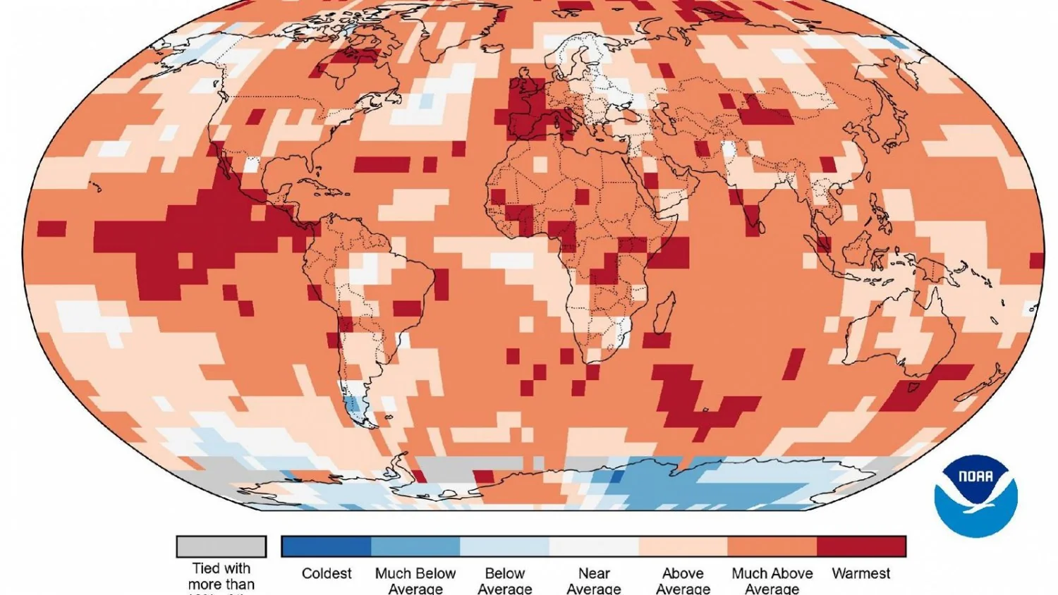 Oceano em aquecimento: novo recorde da temperatura média superficial atinge 21,2°C