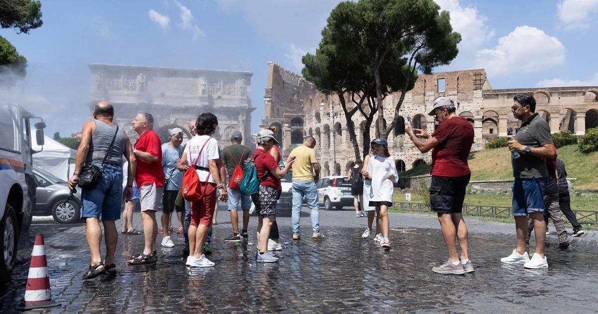 Onda de calor excepcional na Itália: asfalto chega a 63°C e 27 cidades em alerta