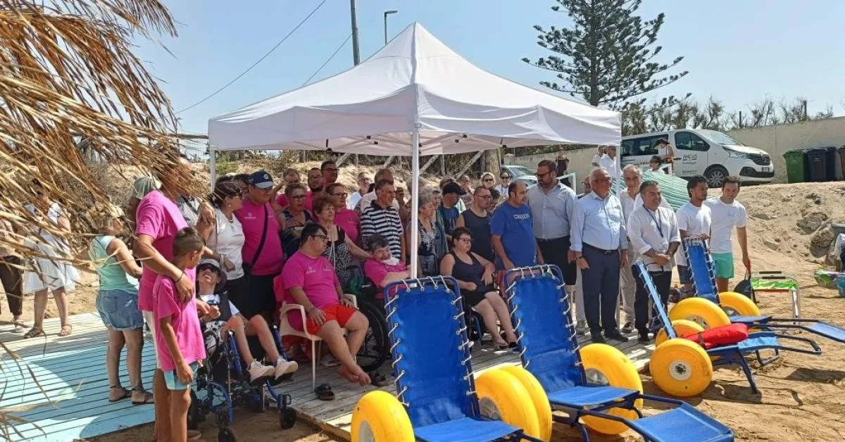 Pachino inaugura projeto piloto “Spiagge Inclusive e Prevenzione”: praia pública totalmente acessível em Siracusa