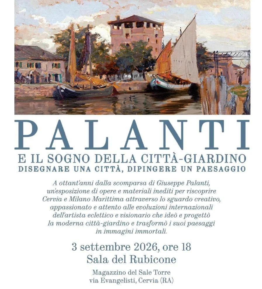 Palanti e o sonho da cidade-jardim: a mostra que ressignifica Milano Marittima em Cervia