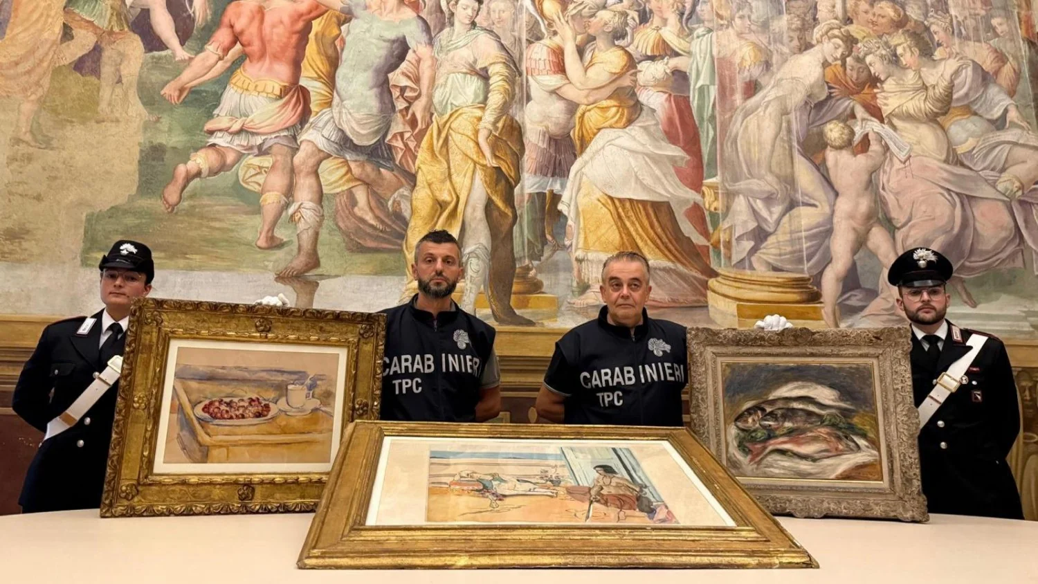 Carabinieri recuperam três obras de Cézanne, Matisse e Renoir roubadas em Parma