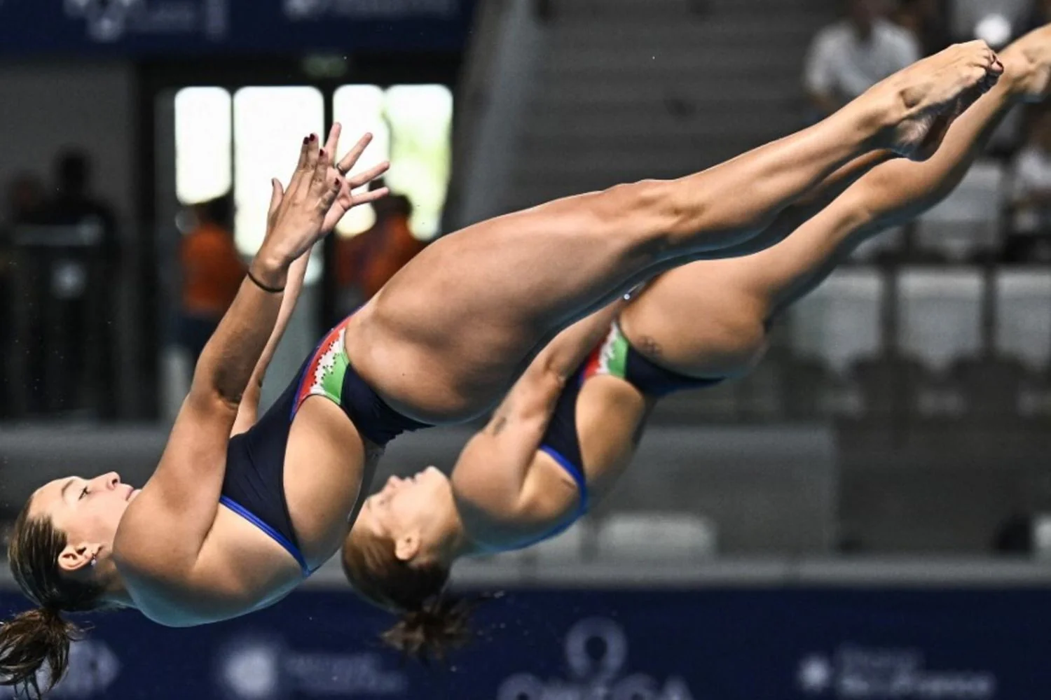 Pellacani e Pizzini conquistam ouro no trampolim sincronizado 3m nos Europeus de Paris