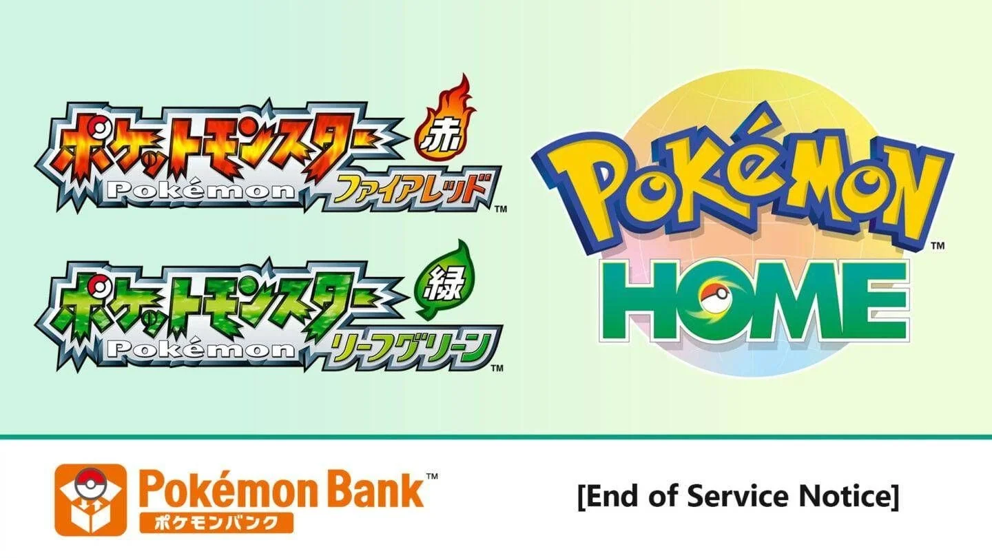 Pokémon Bank será encerrado em 26 de fevereiro de 2027; usuários devem migrar para Pokémon HOME