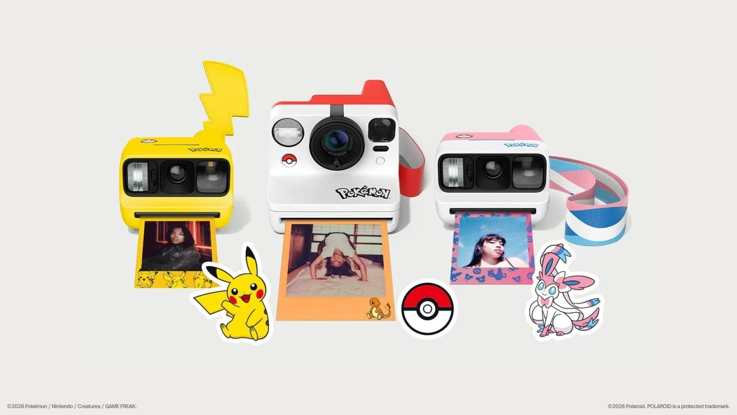 Polaroid lança coleção limitada Pokémon para o 30º aniversário com câmeras e acessórios temáticos
