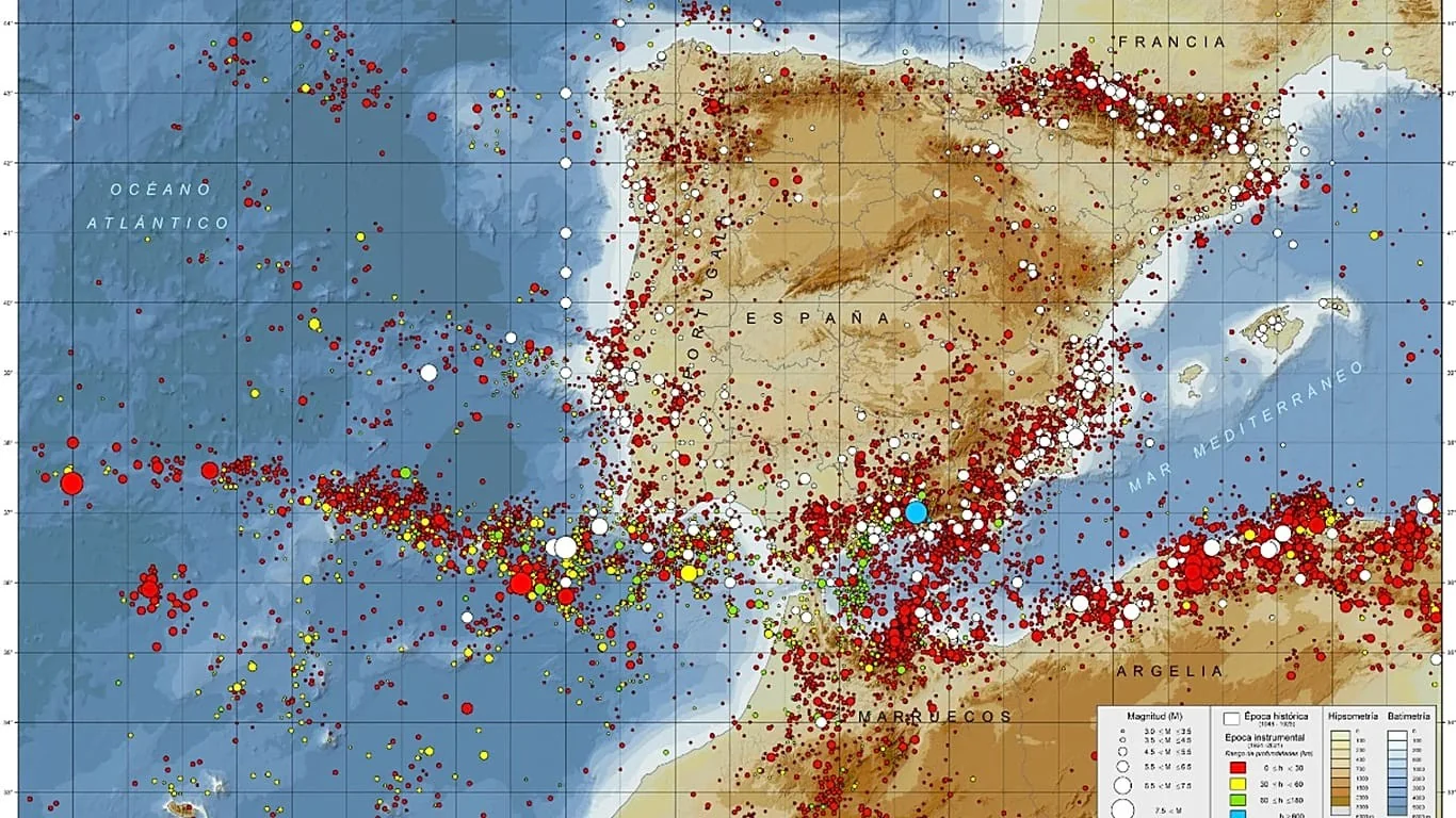 Risco real de um grande terremoto na Espanha após sequência em Granada: diagnóstico do IGME