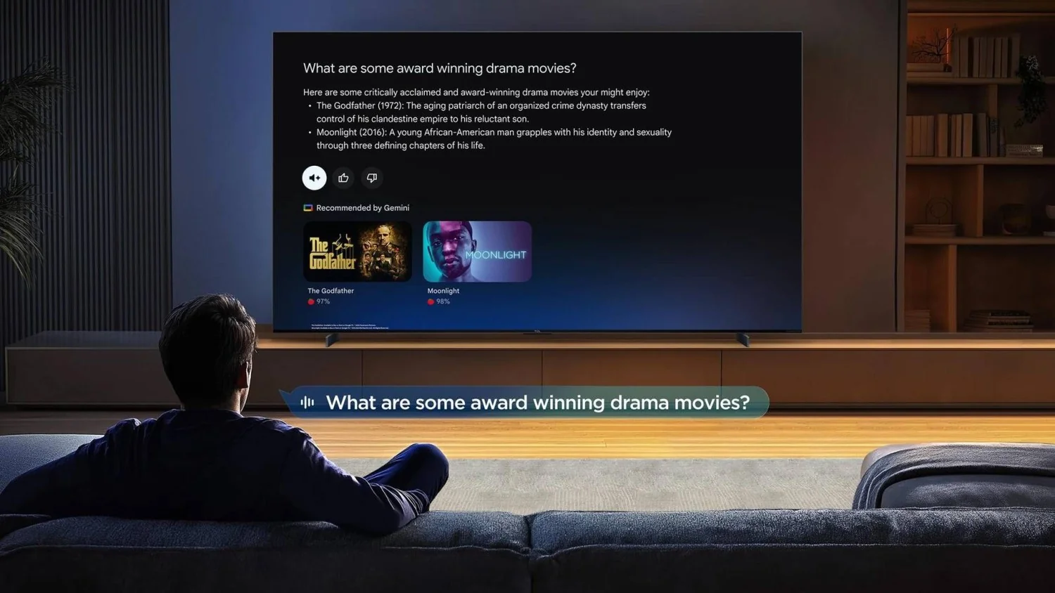 TCL inicia na Itália roll-out do Google TV com Gemini em TVs Mini LED