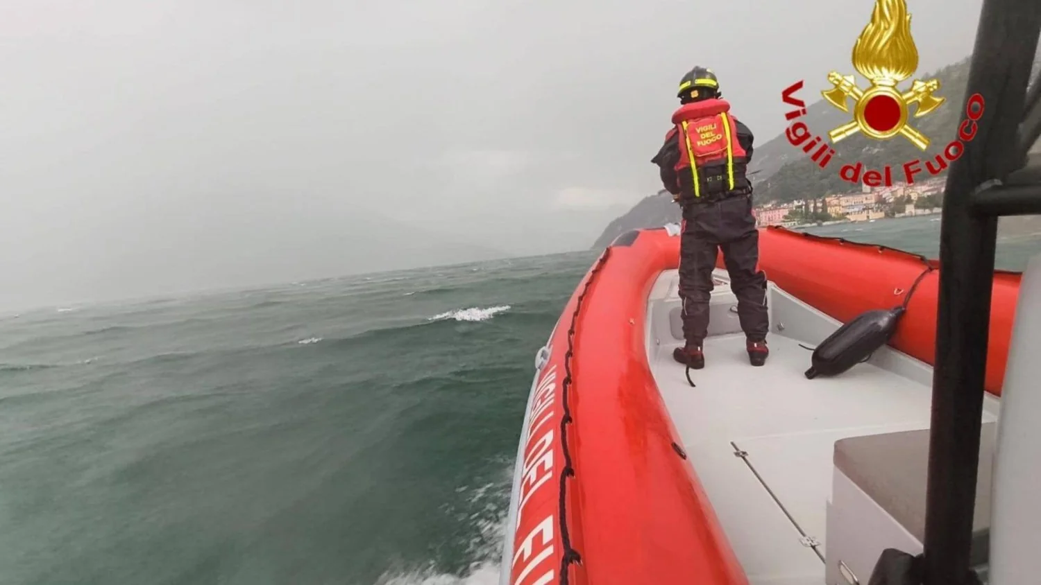 Temporal repentino no Lago de Como mata jovem de 20 anos em Malgrate
