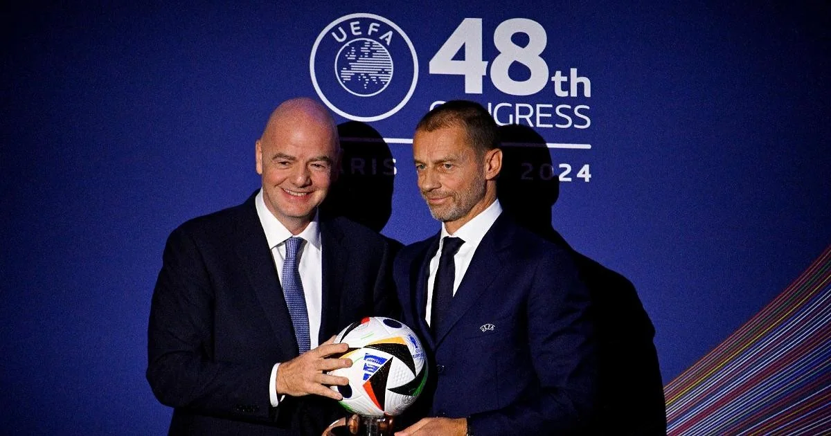 UEFA mantém boicote às competições da FIFA: impasse persiste após apoio a Infantino