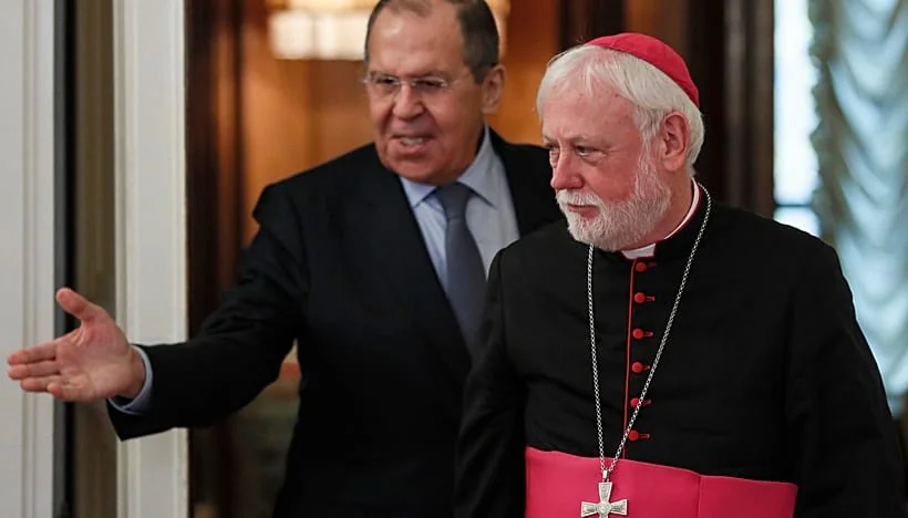 Vaticano em Moscou: Gallagher e Lavrov convergem na necessidade de diálogo para pôr fim à guerra na Ucrânia