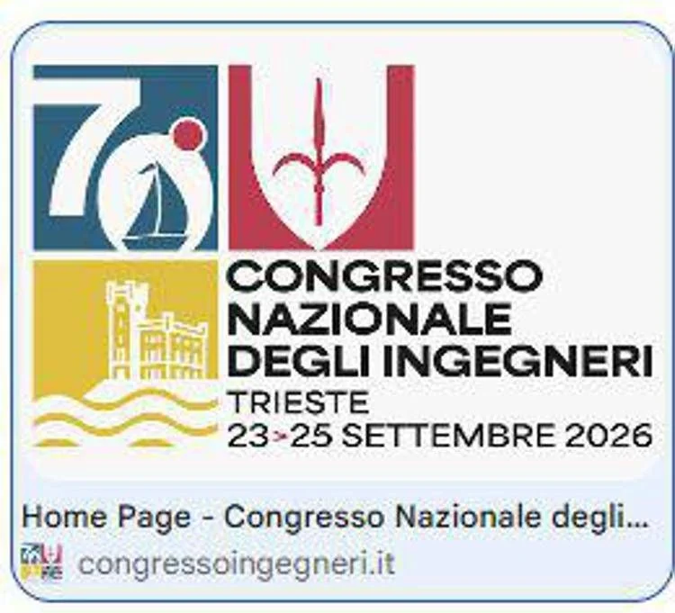 70º Congresso Nacional dos Engenheiros em Trieste: categoria no centro da transformação rumo à Sociedade 5.0