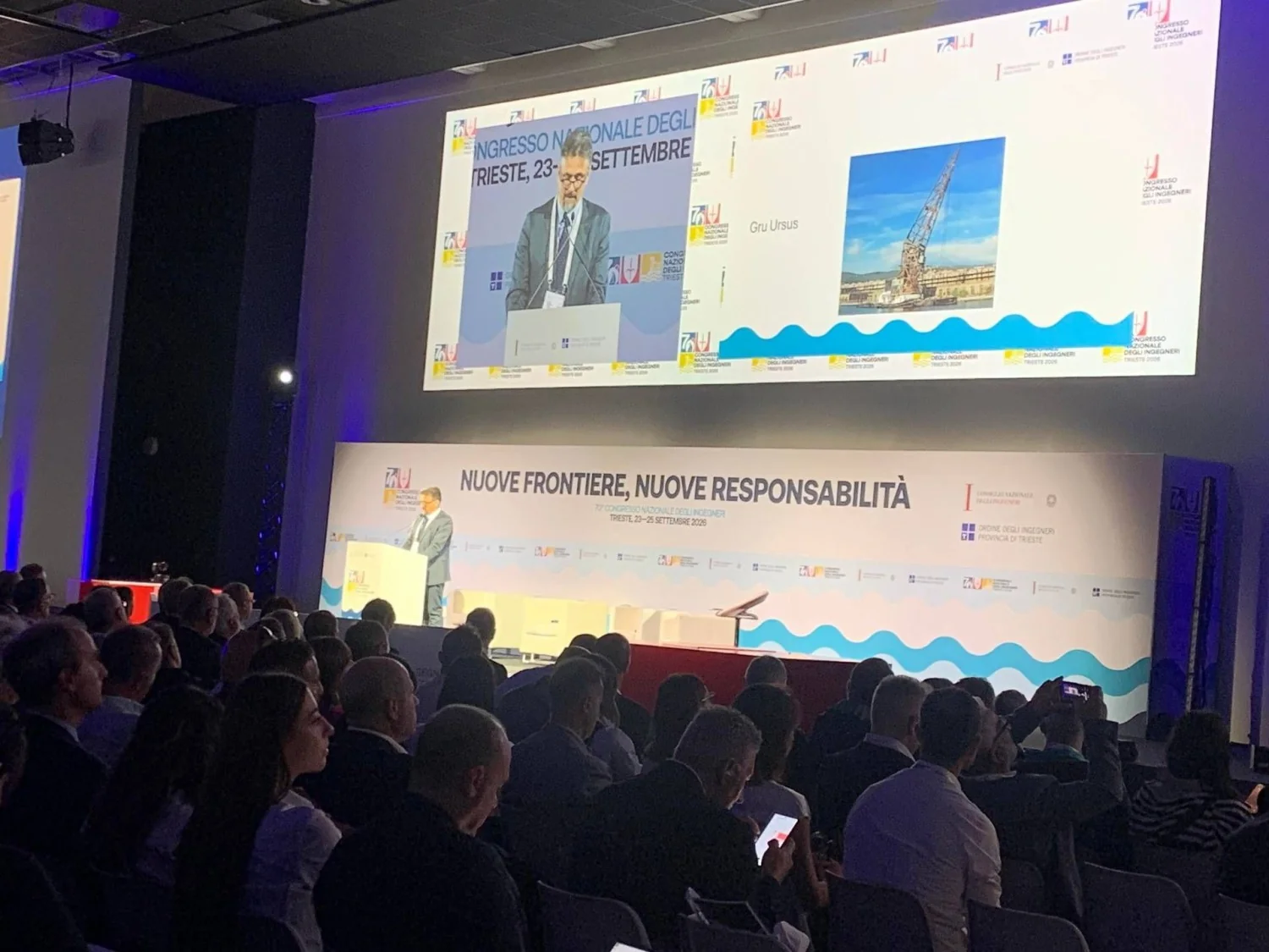 70º Congresso Nacional dos Engenheiros em Trieste discute 'Novas Fronteiras, Novas Responsabilidades'