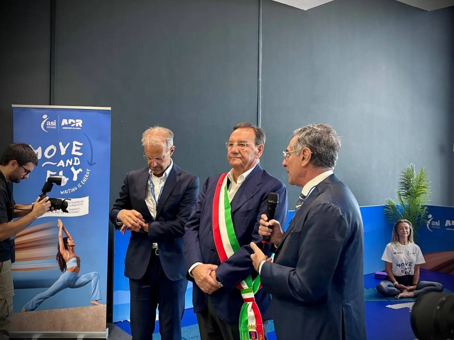 Aeroporto de Fiumicino se firma como referência nacional e internacional com o projeto Move & Fly