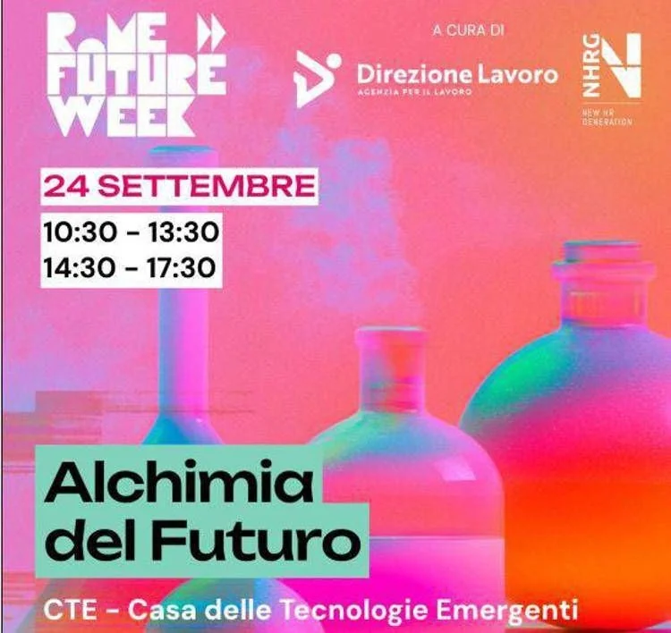 Alchimia del futuro: Nhrg e Direzione Lavoro promovem dia de talento e orientação na Rome Future Week 2026