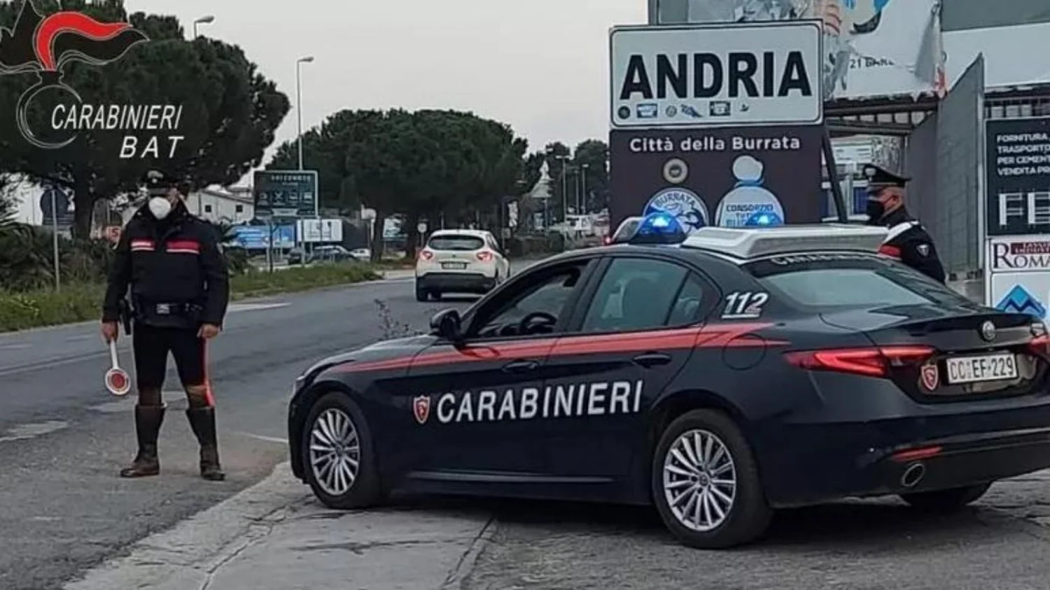 Explosão em Andria: duas mortes ao preparar bomba para assaltar bancomat