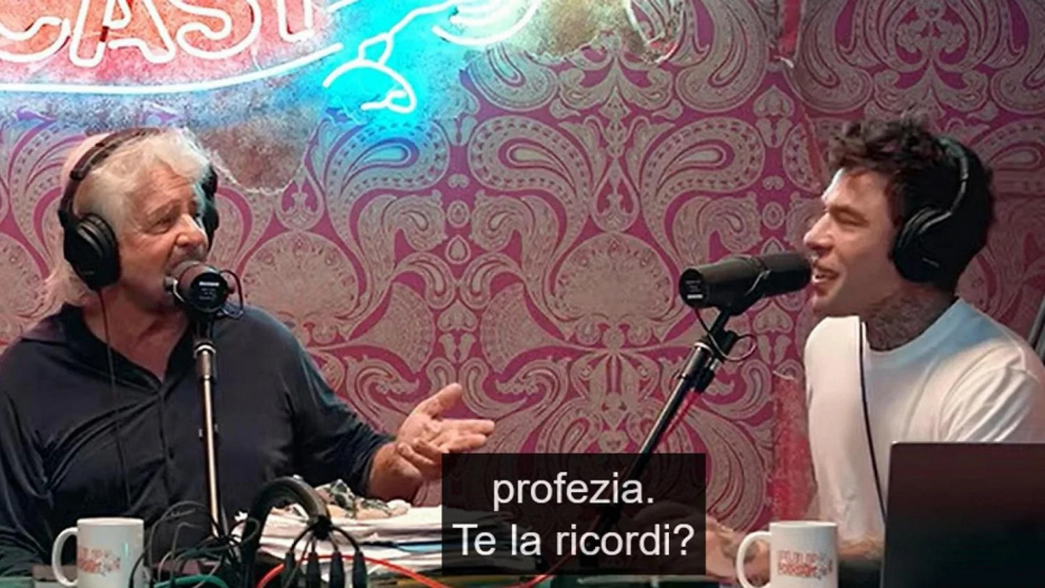 Beppe Grillo no Pulp Podcast: ataque ao Movimento 5 Stelle e a Giuseppe Conte