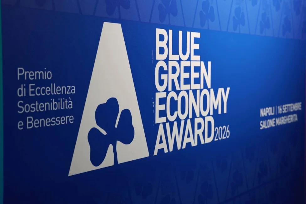 Blue Green Economy Award 2026: em 16 de setembro, Nápoles recebe a cerimônia que premia a sustentabilidade e a economia azul