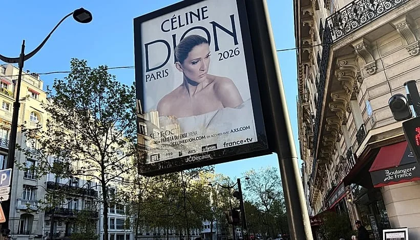 Céline Dion faz Paris ferver: procura por voos sobe 11% antes da residência na La Défense Arena