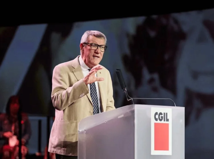 Cgil 120 anos: Landini pede protagonismo dos trabalhadores frente à tecnologia e convoca 17 de outubro