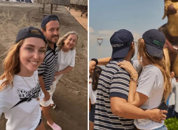 Chiara Ferragni segue viagem pela América Latina e conhece a família de Jose Hernandez em Barranquilla