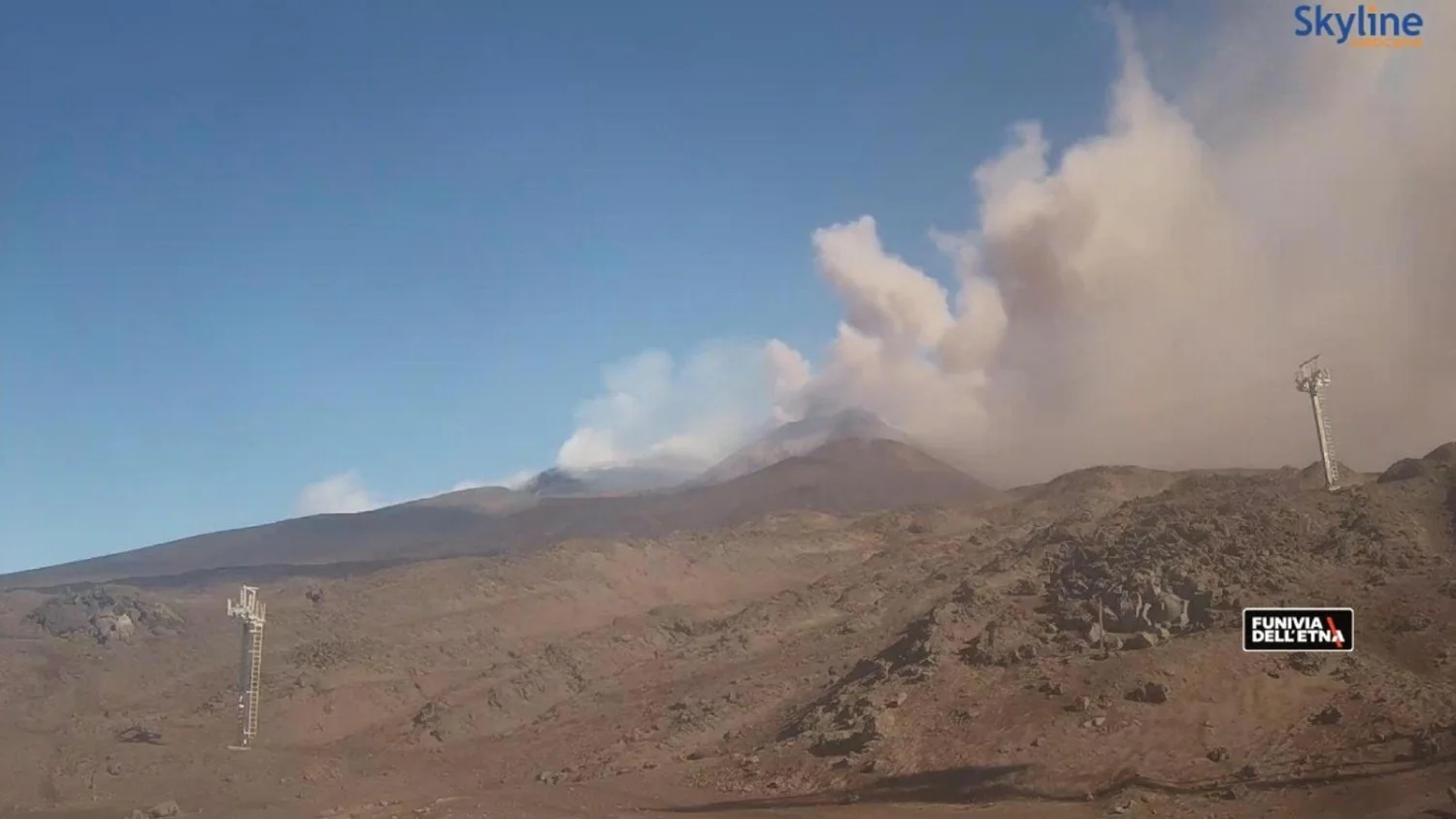 Cinzas do Etna forçam suspensão dos voos no aeroporto de Catania até as 16h
