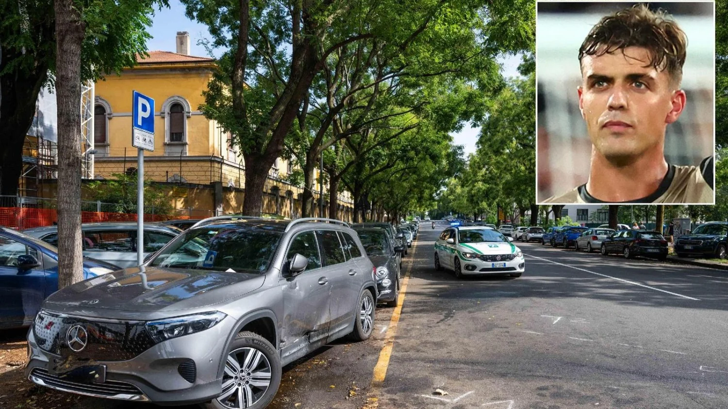 Daniel Maldini tem teste para drogas negativo após acidente em Milão, mas segue autuado por álcool