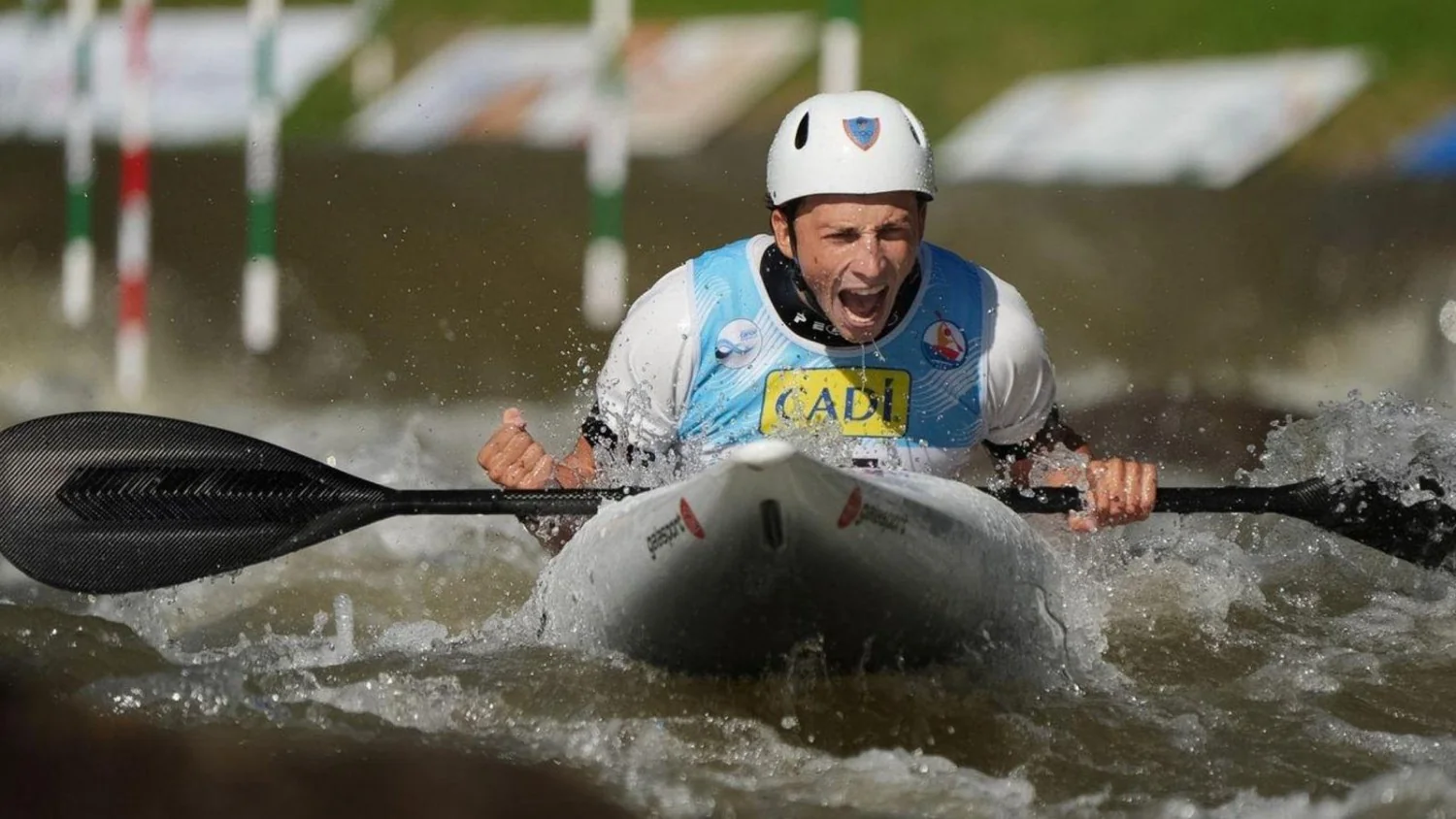 Dobradinha italiana: Ferrazzi vence a Copa do Mundo de canoagem slalom com De Gennaro em 2º