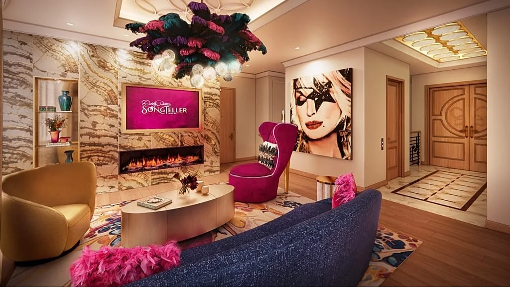 Dolly Parton inaugura SongTeller Hotel e museu em Nashville: uma carta de amor à Music City