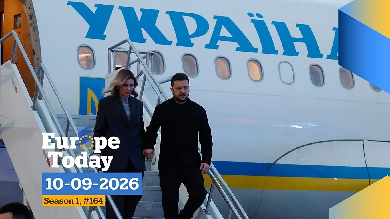 Drone quase atinge avião de Zelensky em Riga enquanto Conferência debate a ameaça russa