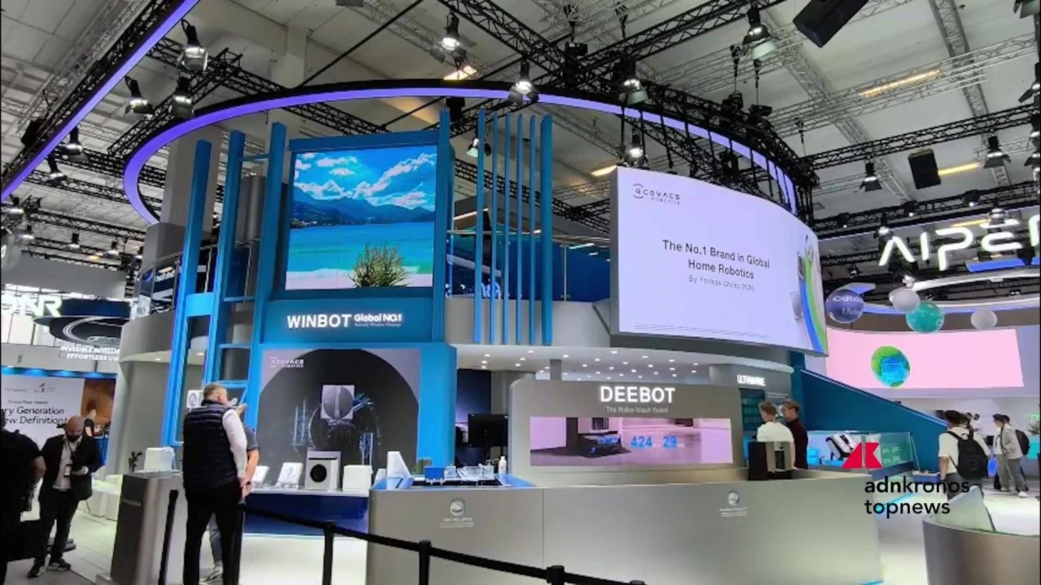 Ecovacs na IFA 2026: ecossistema de robôs amplia automação da casa, jardim e piscina