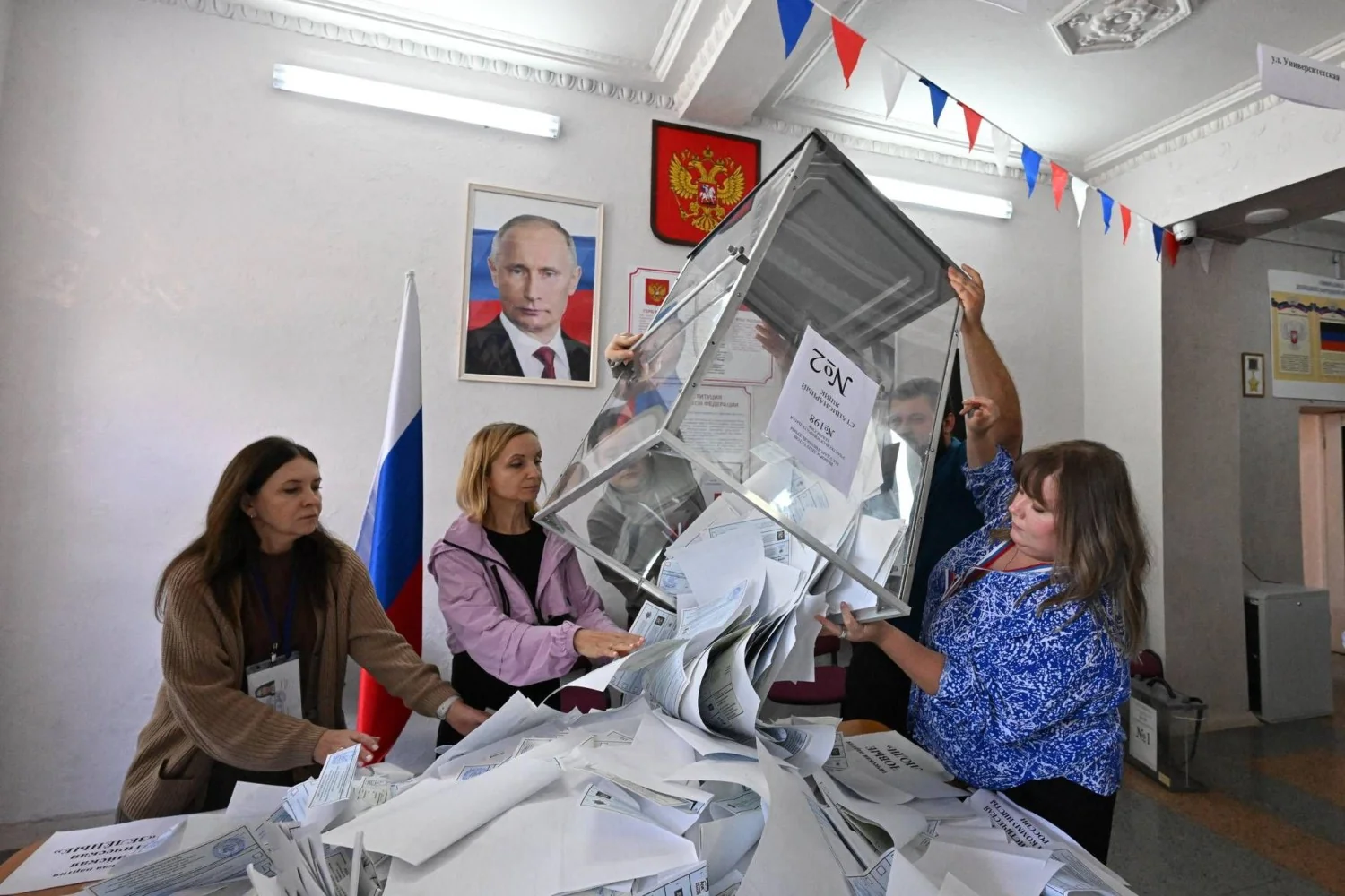 Exit poll aponta 49,4% para Rússia Unida: continuidade política e leitura geoestratégica