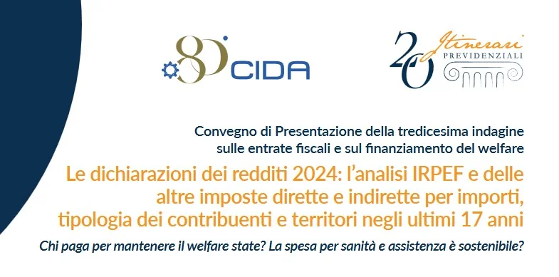 Estudo 2024 sobre declarações de renda e o financiamento do welfare será apresentado no CNEL com Brunetta e Leo