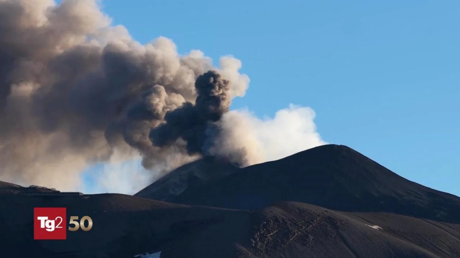 Etna lança nuvem de cinzas de 4 km; INGV emite VONA vermelho
