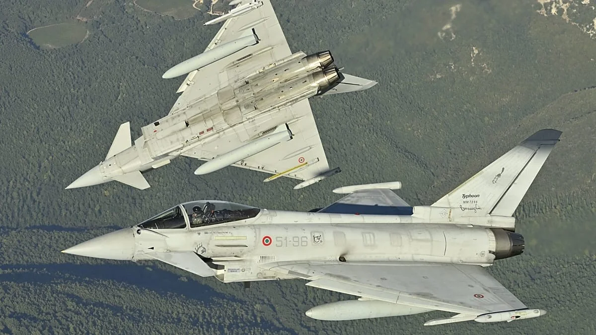 Eurofighter italiano atingido na base de Ta'if: Roma reavalia postura no redemoinho do Golfo
