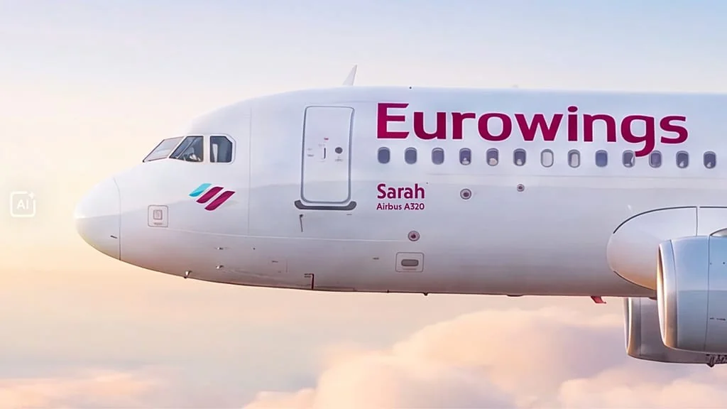 Eurowings lança 'Name a Plane': concorra para batizar um avião com o nome de alguém especial