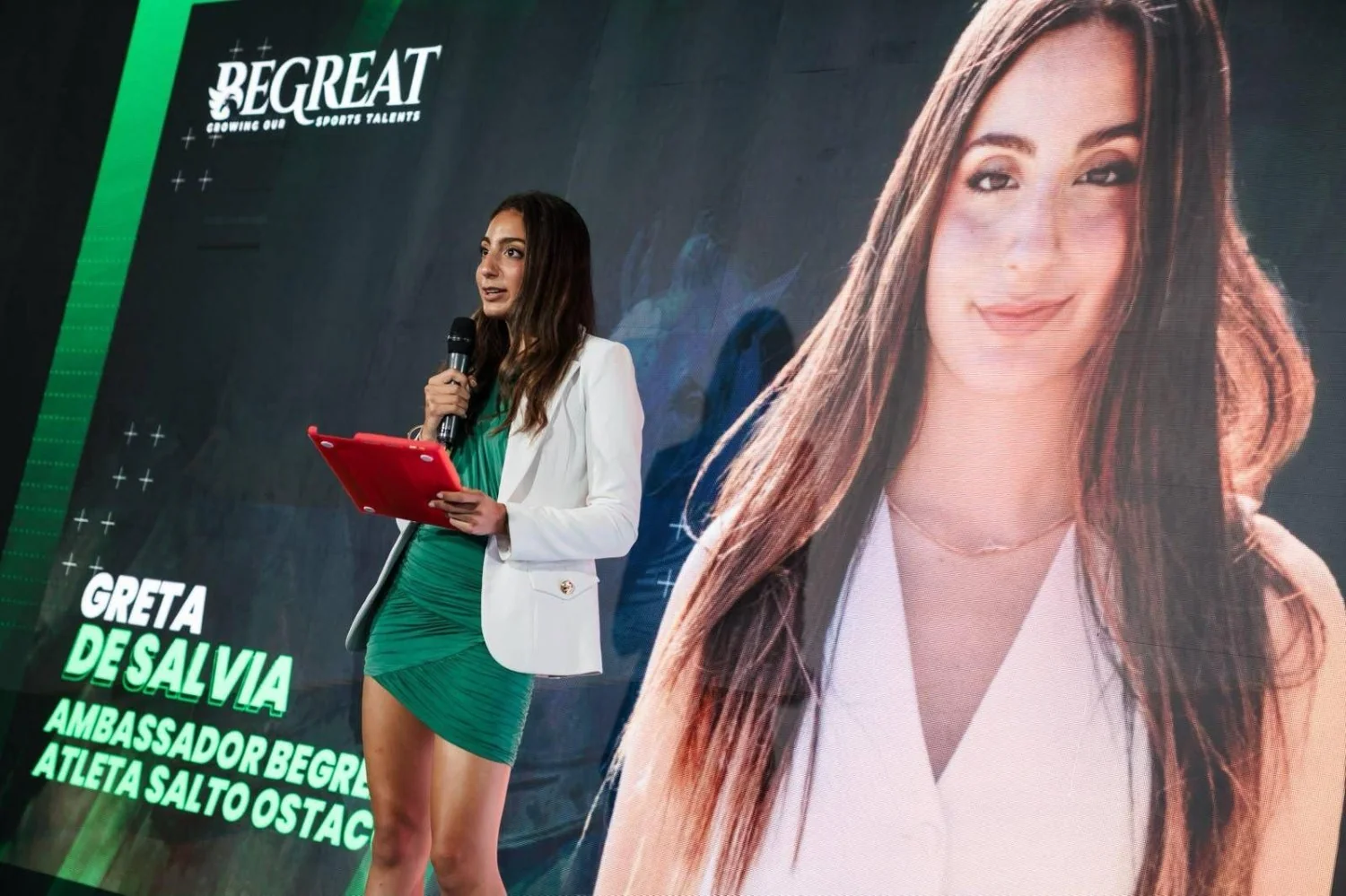 Greta De Salvia: BeGreat na Mostra de Veneza defende apoiar os jovens no esporte e na vida