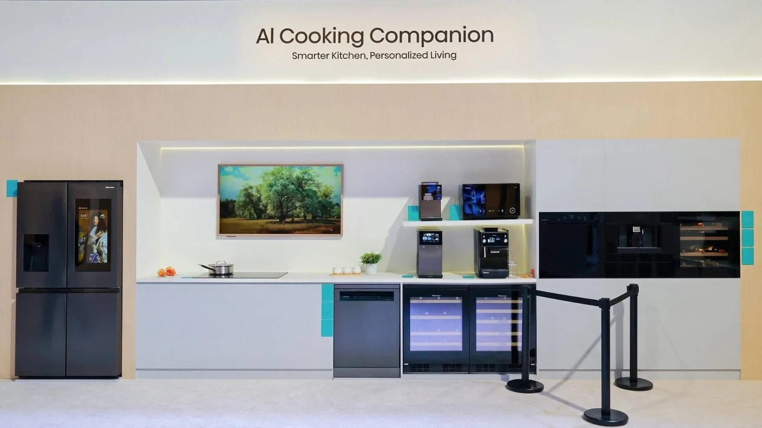 Hisense leva IA ao lar: cozinha, lavanderia e sala viram assistentes conectados