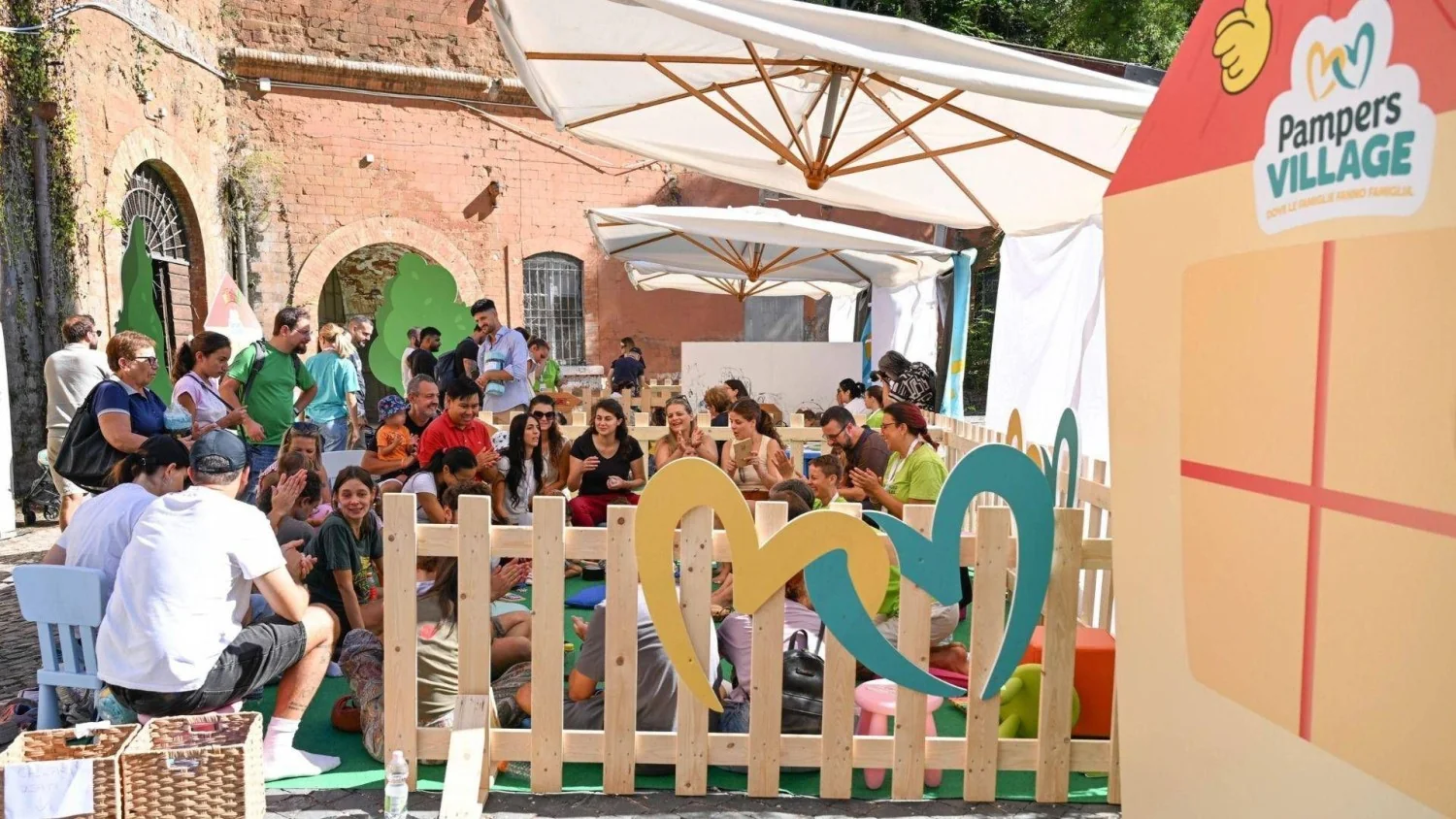 In Famiglia Festival: mais de 5.700 participantes e 3.000 inscritos no Pampers Village em Roma
