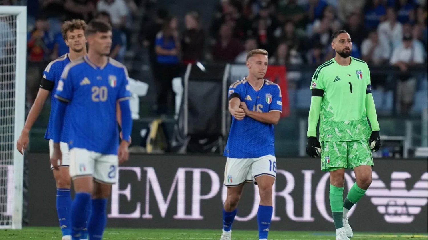 Itália derrotada em casa pelo Bélgica na Nations League: Olimpico silencia Mancini