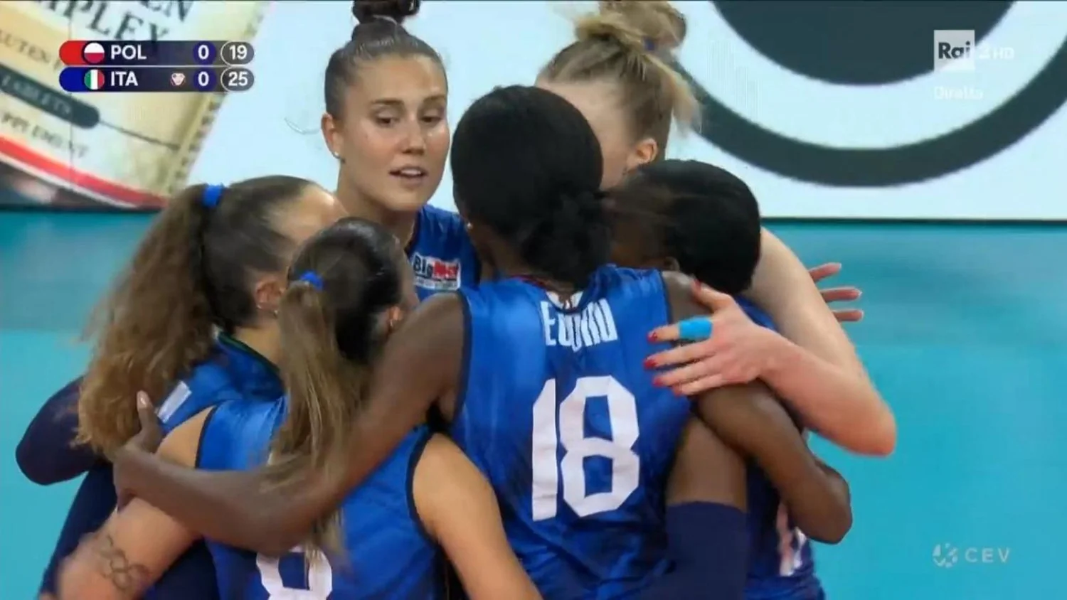 Itália brilha e vence a Polônia por 3-1: agora é final europeia de voleibol feminino
